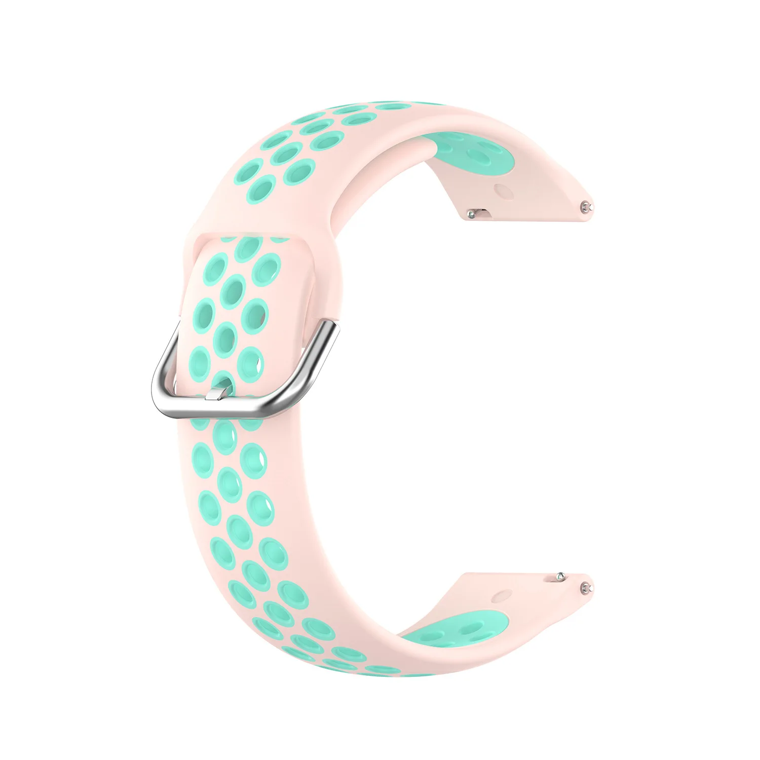 Versatile Silicone Sports Band - 20mm/22mm Strap