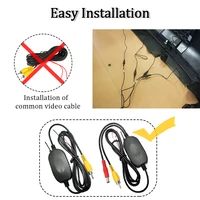 Hippcron Wireless Car Rear View Camera Multimedia Monitor Rearview Camera Color Video Transmitter Receiver Kit 12V - Image 6