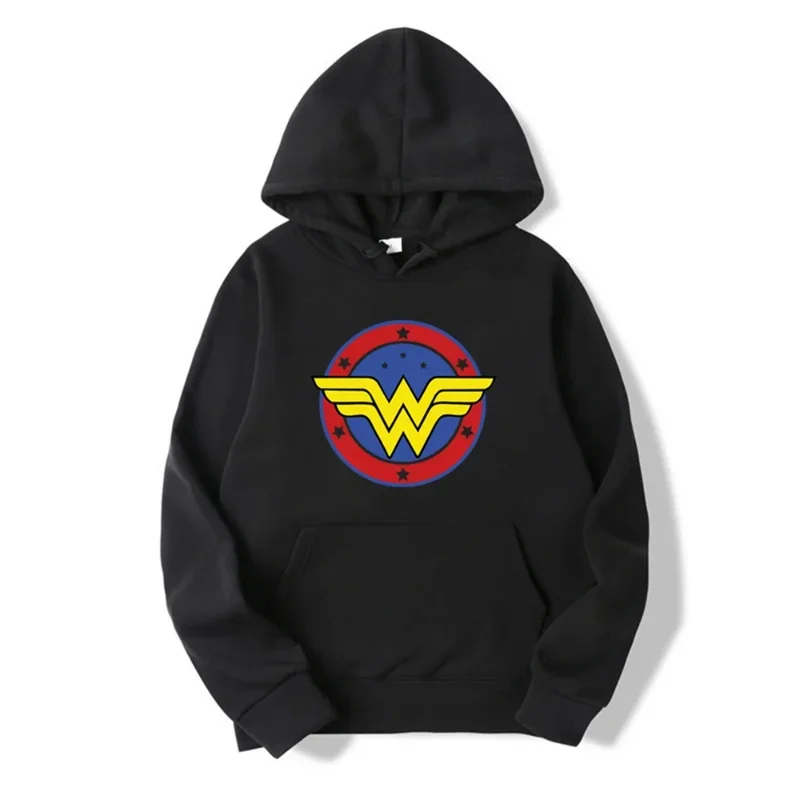 Wonder Female Hoodie Mother's Day Gift Top Feminist Hooded Sweatshirt Superhero Mama Pullovers Wonder Mom Women Graphic Hoodies 4