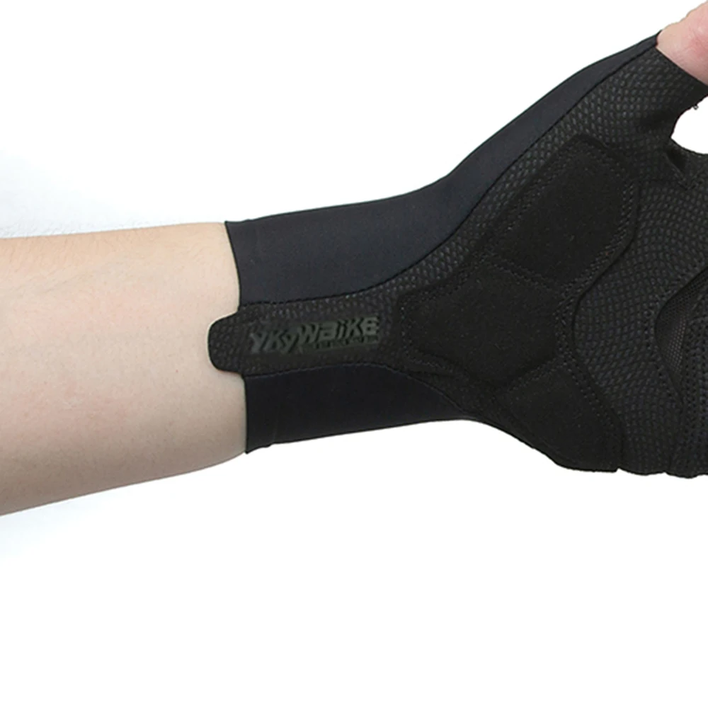 Ykywbike Fahrrad handschuhe mtb Fahrrad handschuhe Sport Halb finger Sport reit handschuhe Männer atmungsaktive stoß feste Fahrrad handschuhe – Detail 23