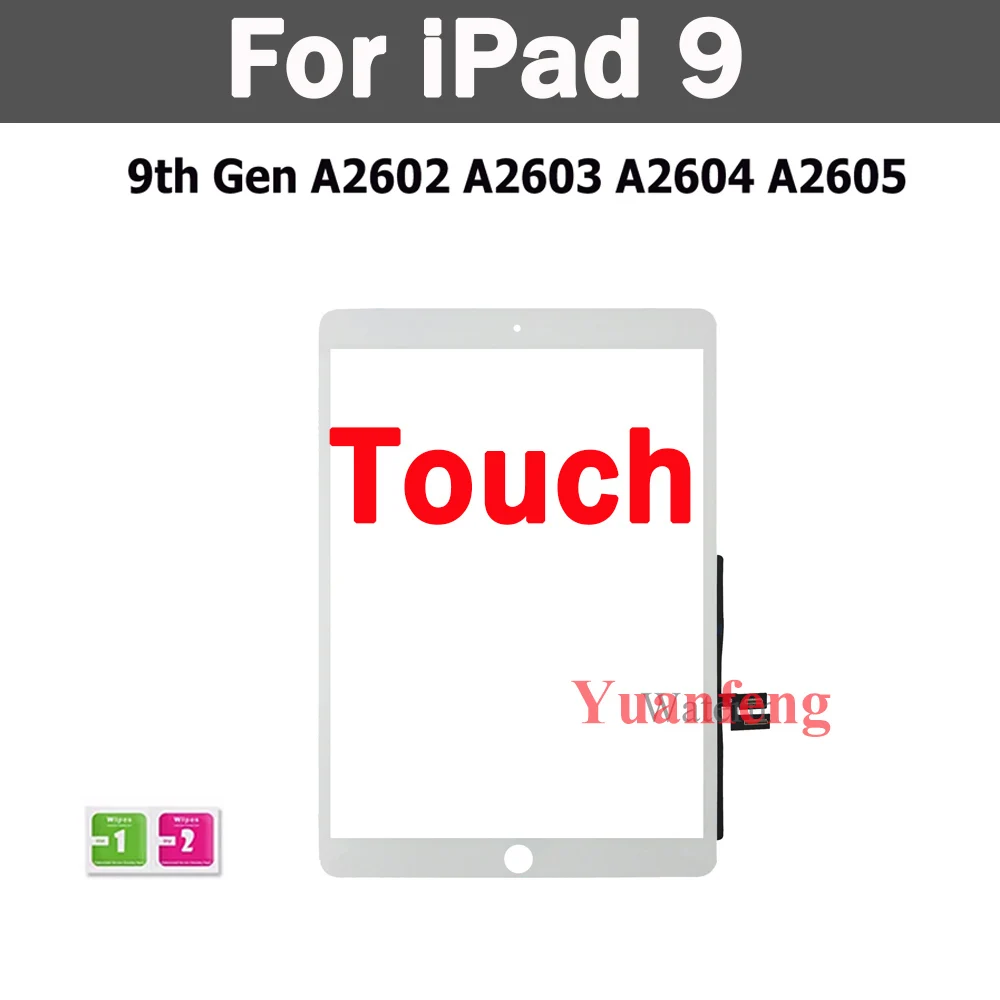 Écran Tactile De Remplacement Pour IPad 9ème Génération (2021) - Digitizer Avec Bouton Home