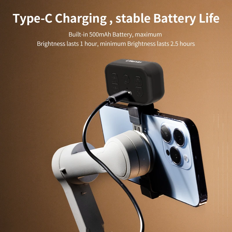 Đèn Led Ulanzi VL40 dành cho Gimbal/ Action cam,.....