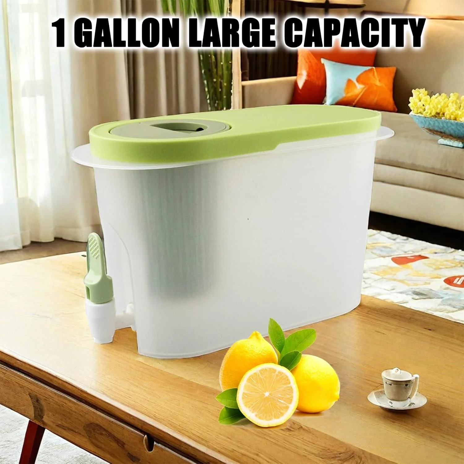 : ربع جالون صانع قهوة باردة مع فلتر شبكي ناعم من ا...