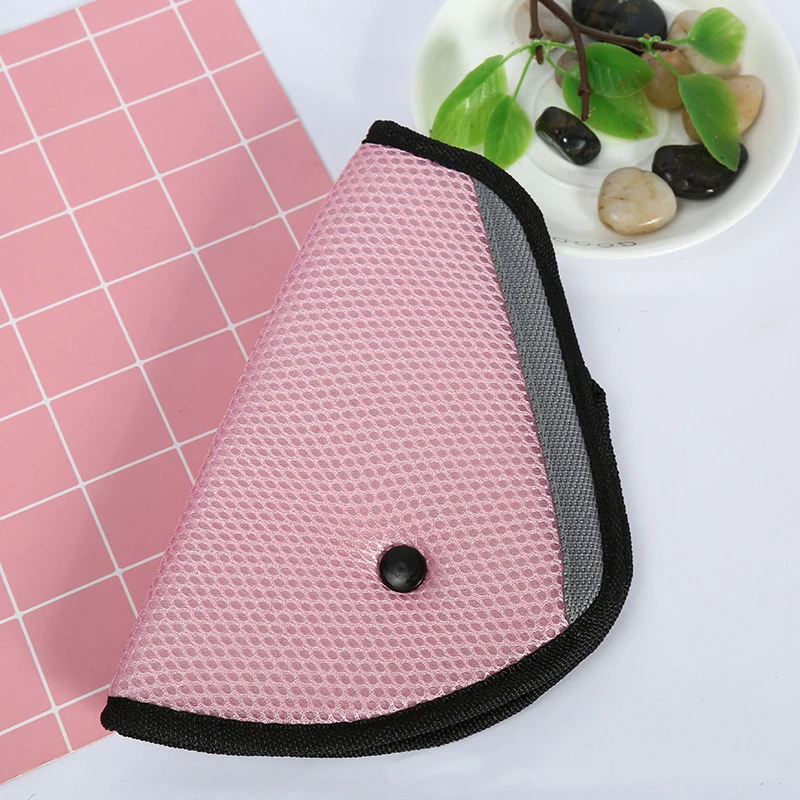 Housse De Ceinture De Sécurité Voiture - En Cuir PU, Confortable Pour Les épaules - Installation Avec Bande Adhésive - 6