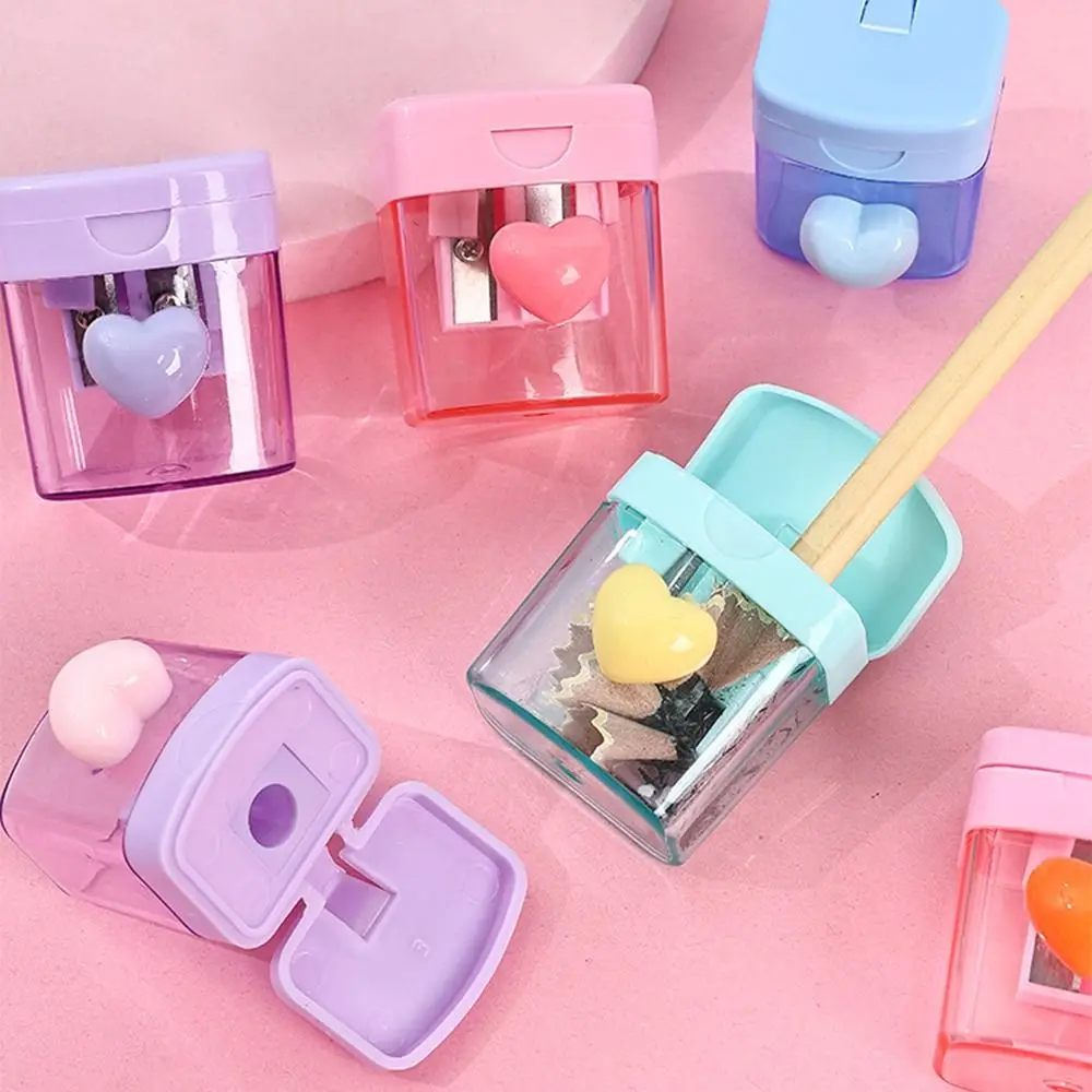 

Cute Cartoon Sharpener Pencil Kawaii Stationery Sharpener Student Supplies