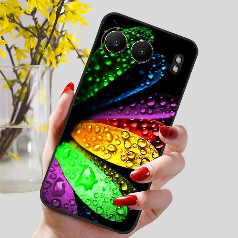 Luxurious Soft TPU Silicone Phone Cover - Beautiful Protective Back Shell