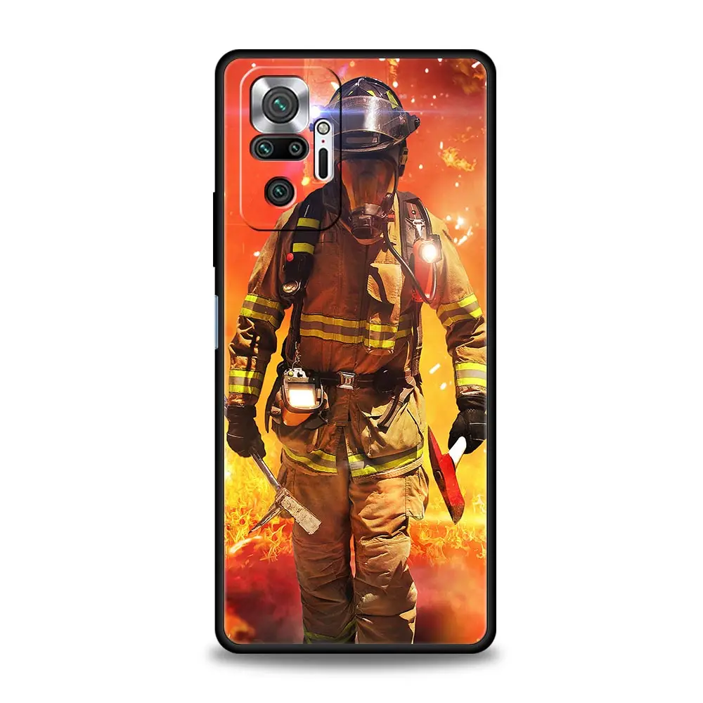 Firefighter Heroes Fireman Phone Case - Durable Protective Cover