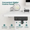 Adjustable Height Electric Sit Stand Up Down Computer Table, 40x24 Inch Ergonomic Rising, Computers Desks 4