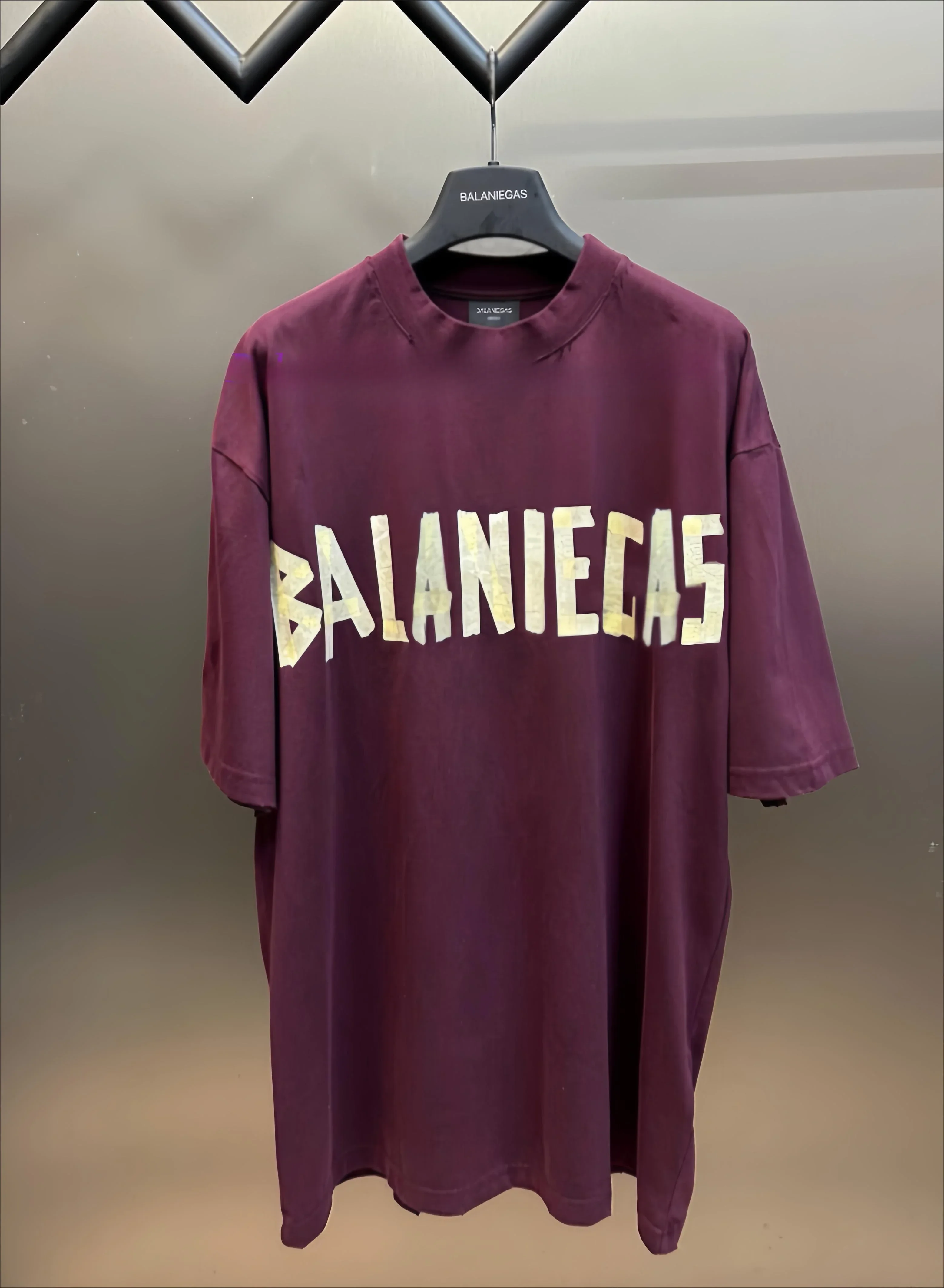 BALEN Spring and Summer Printing T-shirt Men and Women Daily Commuting Sports Fitness