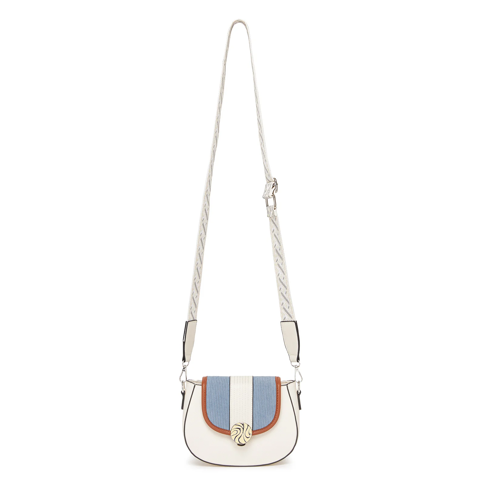 Miss Lulu Ethno-shoulder bag size comparison