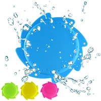 Water Splash Flying Disc Children Toys Swimming Pool Outdoor Sport Summer Beach Party Games Silicone Flying Ring Kids Bath Toys 1