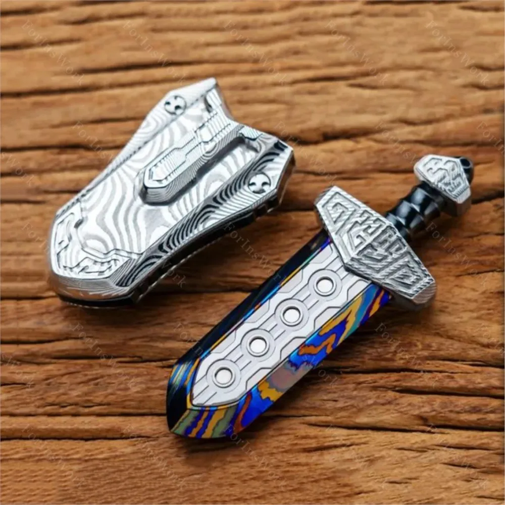 WANWU Special Materials Taia Sword Oil Slick Zirconium Mechanical