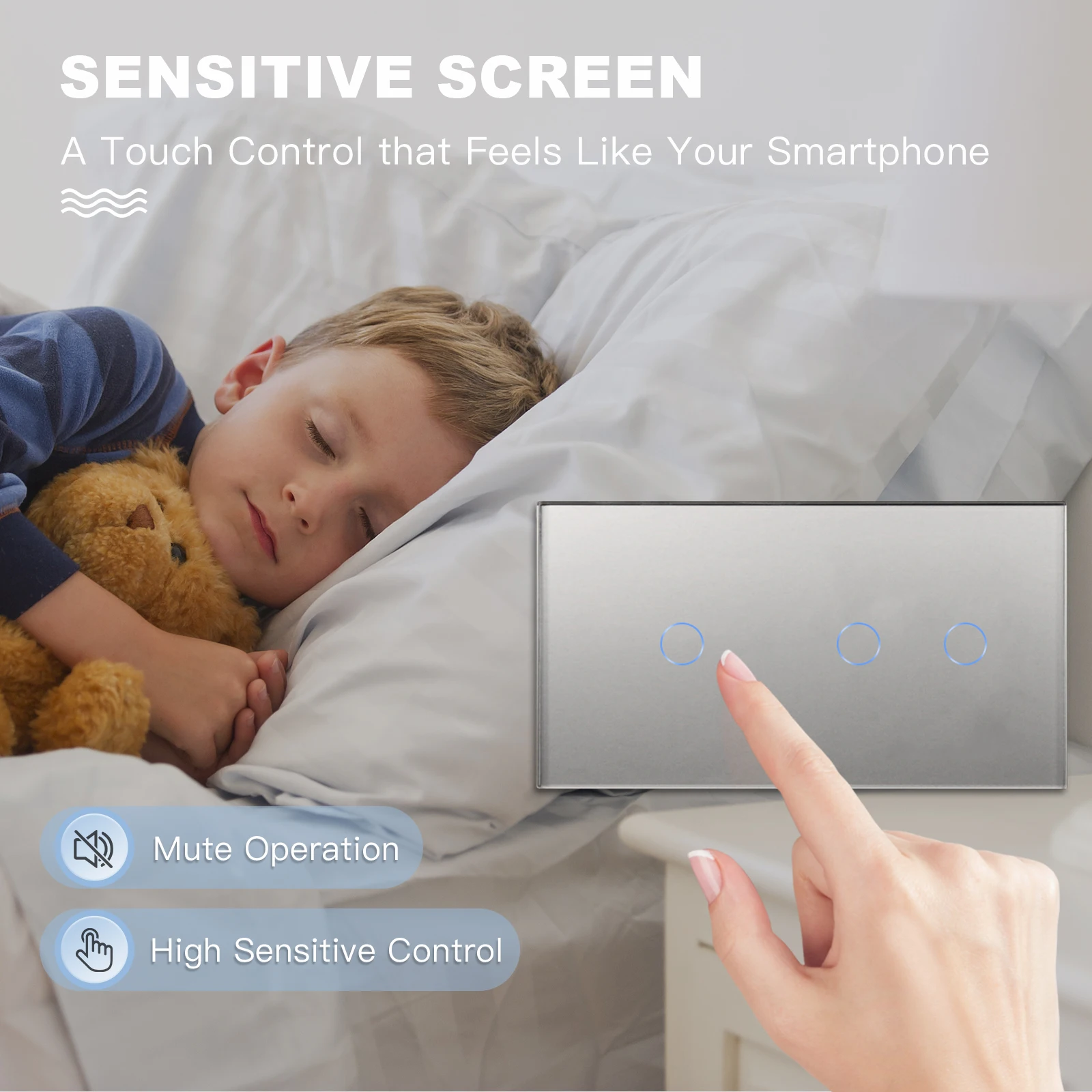 de parede sensor luz impermeavel interruptores 02