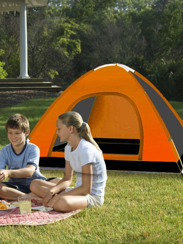 Carpas impermeables para 2 personas, carpa automática para carpa plegable acampar para la playa, viajes, caza, de Camping| | - AliExpress