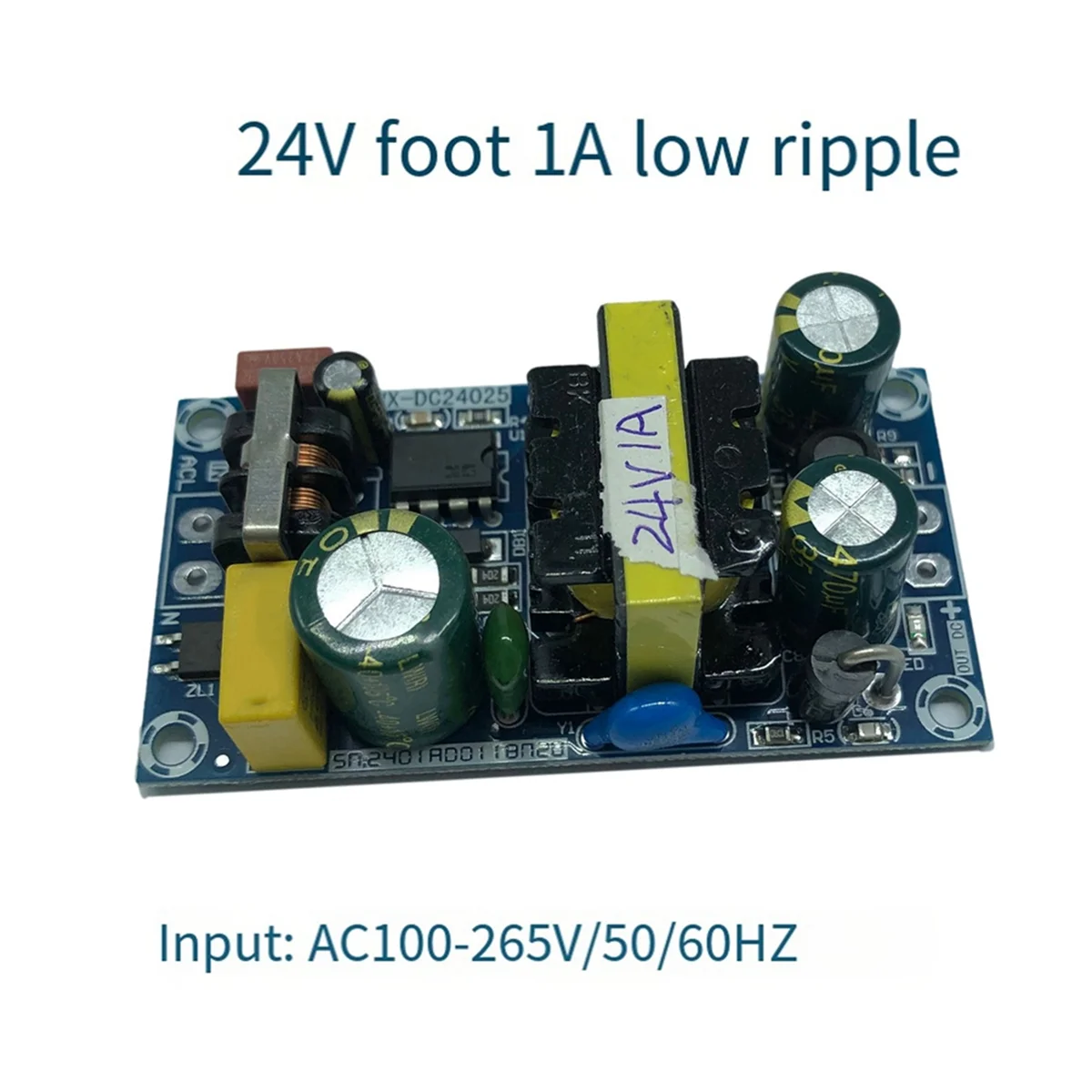 B02B-24V 1A Switching Power Supply Board Module Bare Board 24V 24W 25W Multifunction Power Module AC-DC