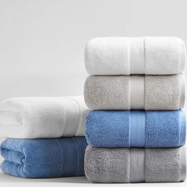 Luxury White Bath Towels Extra Large