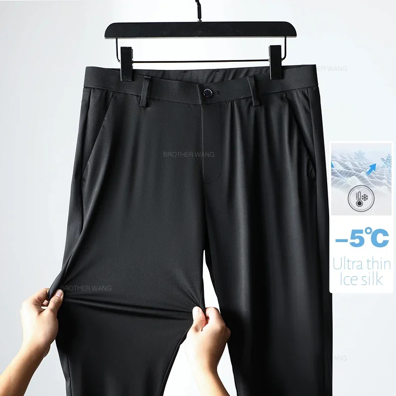 سراويل تقليدية رجالية رفيعة للغاية من الحرير الجلي...