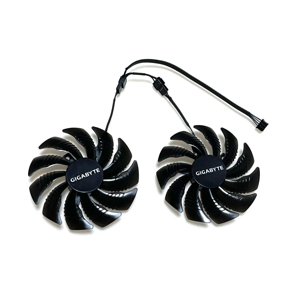 Ventilador de Refrigeração da Placa de Vídeo T129215su Pld09210s12hh 88 mm Gpu rx 580 Gpu 580 590 580 570 480 470 Gtx 1070 1060 1050 Novo - Imagem 6