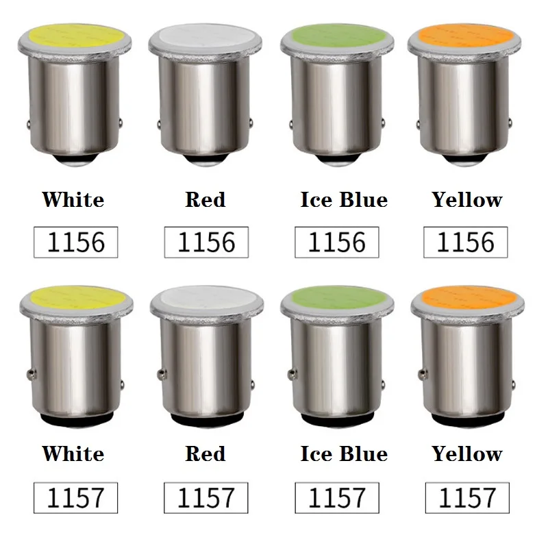 COB LED ���� ���� ���õ�, ��� �ڵ��� ������ ��� ���� �극��ũ ����, P21W, 1156, BA15S, 1157, BAY15D, 12V, 7000K, 10 ��