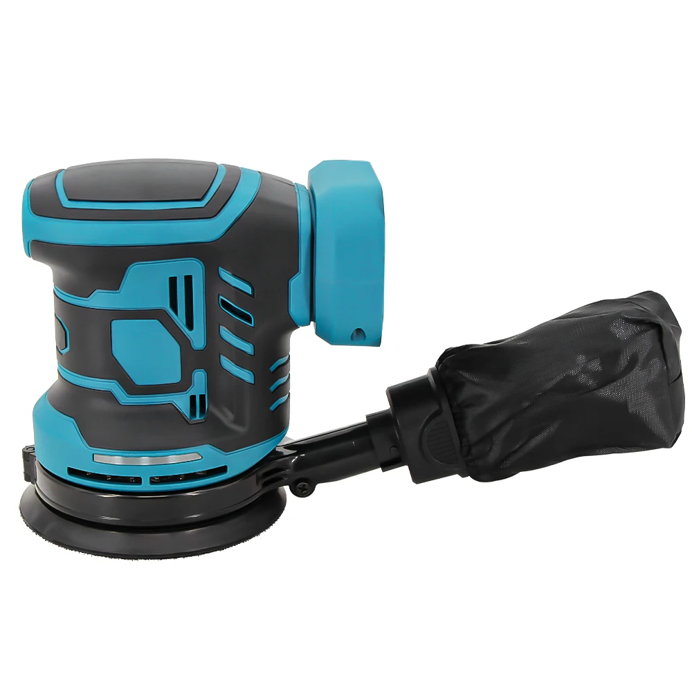 Podofo 3-Gang Bürstenloser Holzschleifer Poliermaschine 110000RPM Schleifgerät Autopolierer für Makita-Akku – Detail 7
