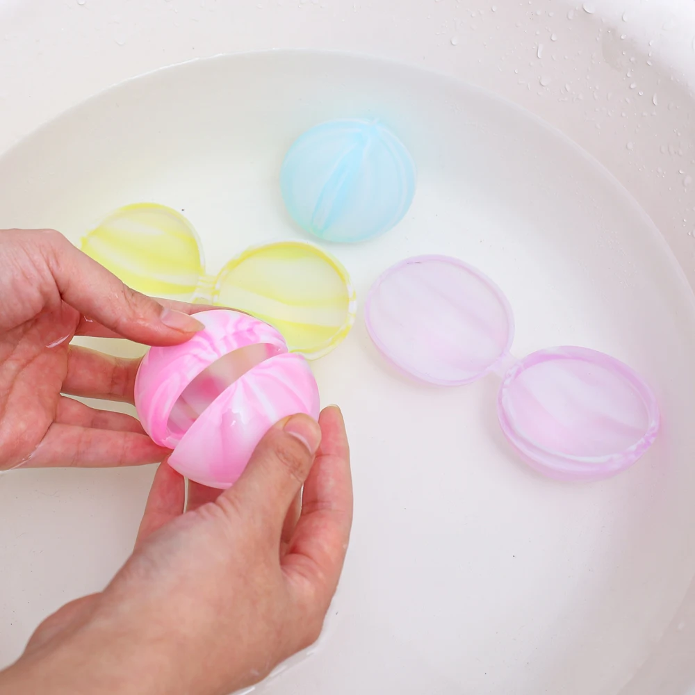 New  Rainbow Water Ball Summer Game Playing Swimming Pool Silicone Water Fighting Toys Water Balloons Family Games 3