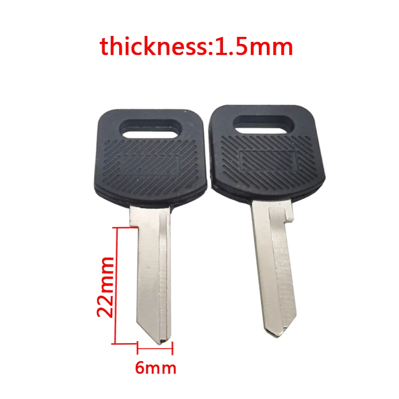 50pcs JS A110 for No.9 boss table key blank drawer lock key blank iron cabinet Iron suitcase material