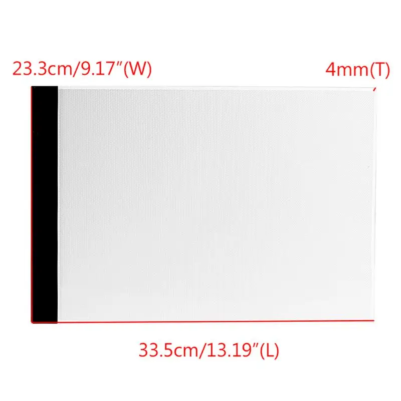 1 Set LED Artist Thin Art Stencil Board Light Box Tracing Drawing Board NEW