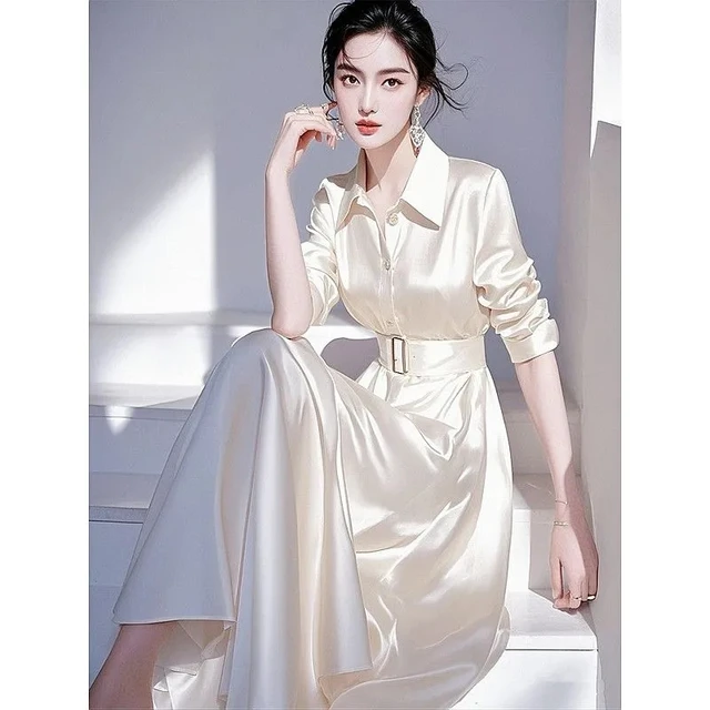 French Sleeve Polo Long Dress　2025ver Shipping in early August】French Sleeve Polo Long Dress