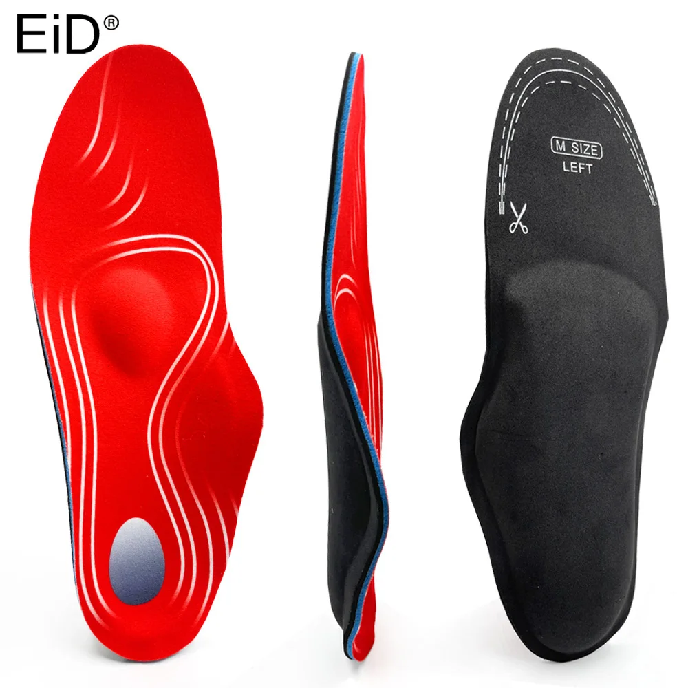 

EiD EVA Insoles for Shoes Sole Shock Absorption Deodorant Breathable Cushion Running Insole for Feet Man Women Orthopedic Insole