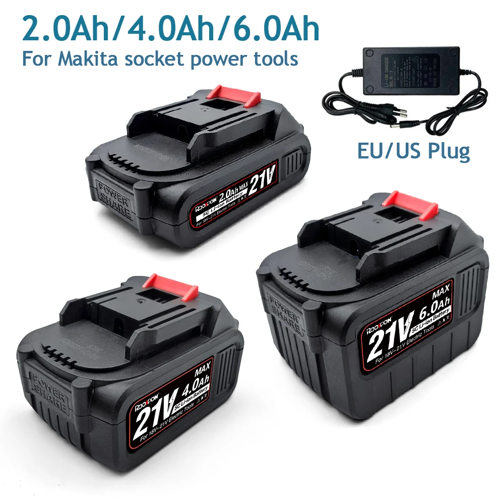 充電式リチウムイオンバッテリー 6.0Ah 4.0Ah 2.0Ah マキタ電動