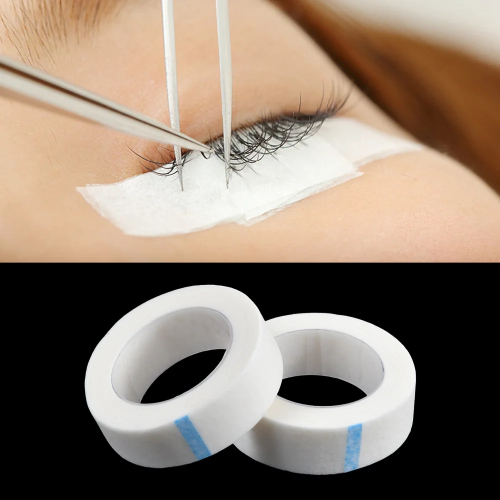 Eyelash Extended Breathable Non-woven Tape for False Eyelash Patch Makeup Tool 5PCS false eyelash extensions tape