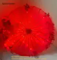 Red f led