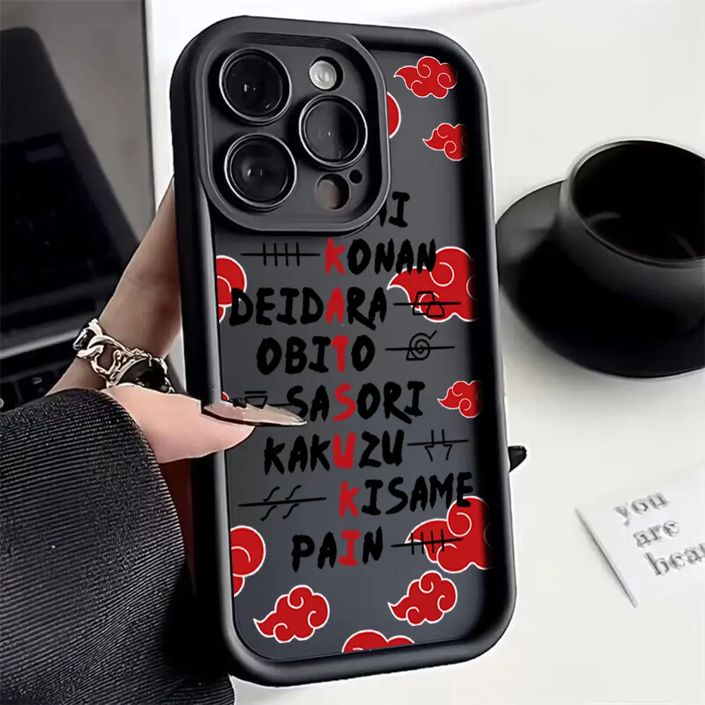 Japan Anime Themed Phone Case - Vibrant Design with Iconic Characters