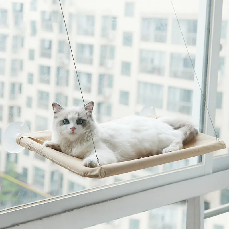 Cozy Cat Hammock - Premium Hanging Pet Bed and Window Seat