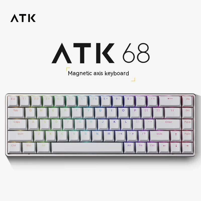 ใReady StockใATK68 Magnetic Switch Gaming Keyboard SMART SPEED X Quick Trigger Aluminum Alloy Case Mechanical Keyboard Varolant