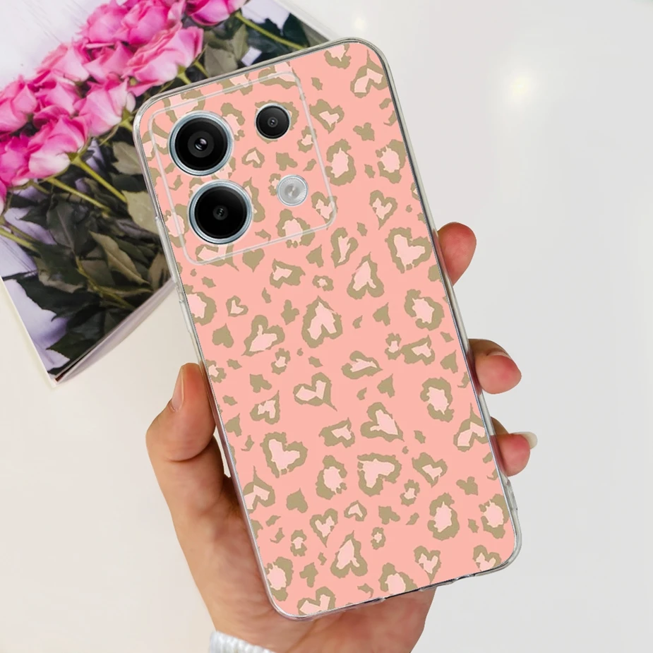 New Fashion Painted Clear Silicone Soft TPU Phone Case for Xiaomi Poco X6 Pro 5G
