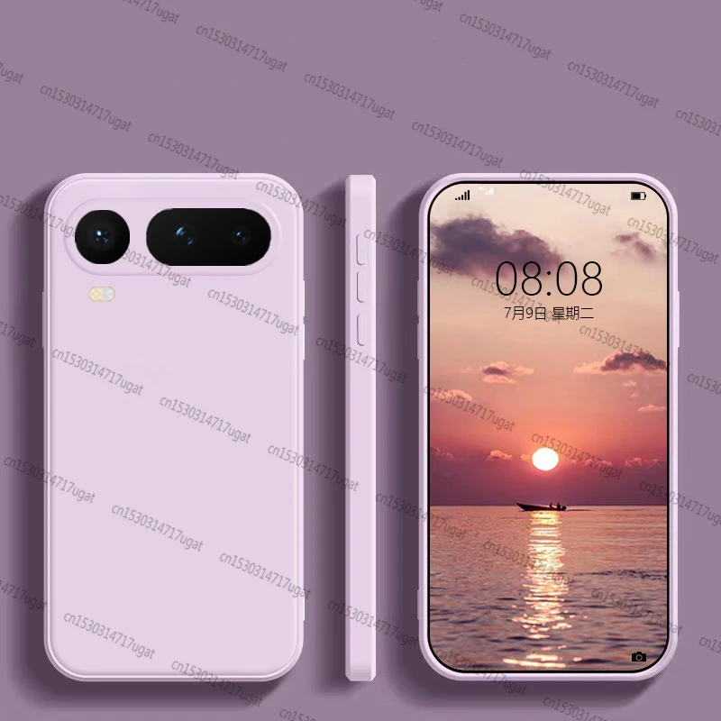 Premium Liquid Silicone Back Case Cover - Ultra-Soft Protection