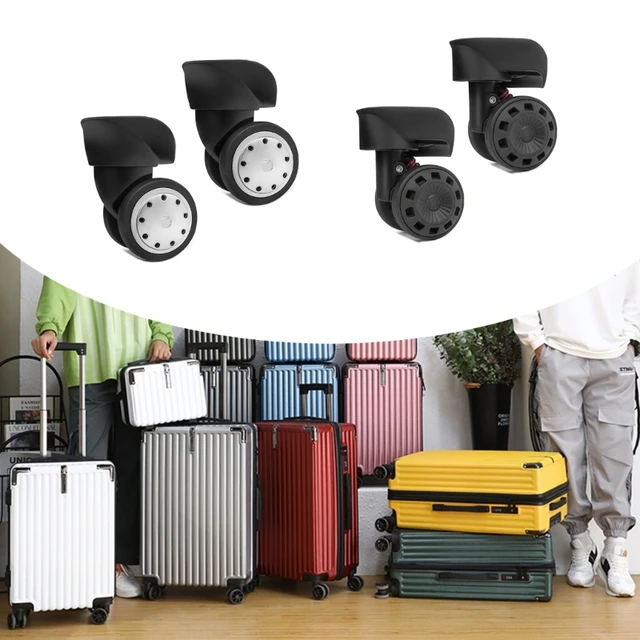 Acheter Roulettes pivotantes pour valise, roues de remplacement pour sac de  voyage, petite taille
