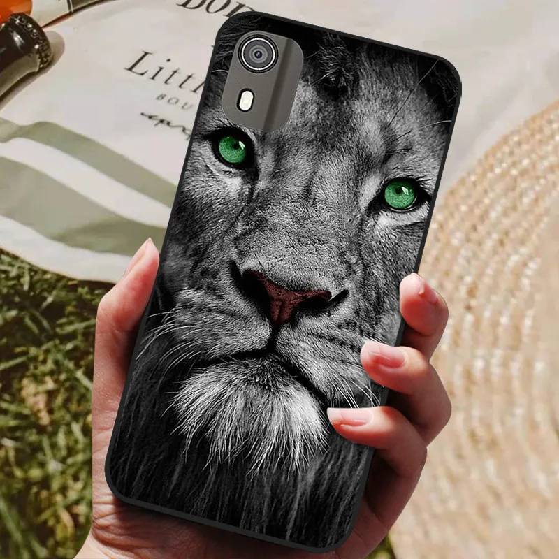 Sleek Black Shockproof Silicone Phone Case - Soft Protective Back Cover