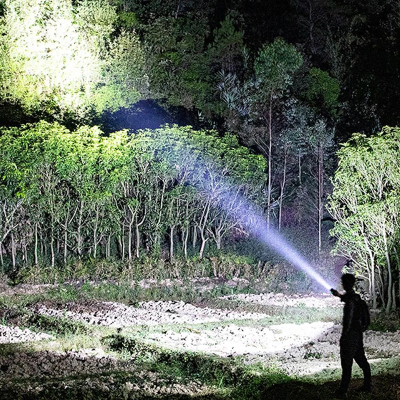 Portable 2 IN 1 990000LM Ultra Bright G3 Tactical LED Flashlight Torch Light Outdoor Lamp Camping Tactics Flash USB Rechargeable