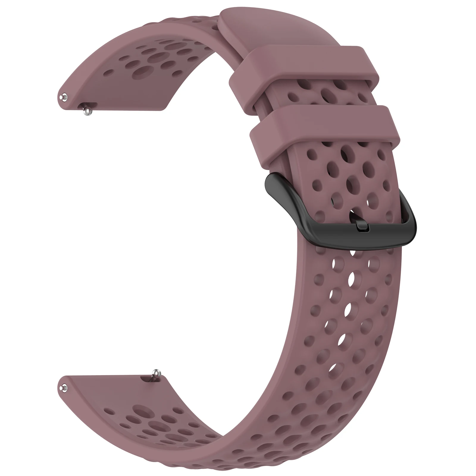 Silicone Watchband with Case - Soft Strap for Smartwatch Wristbands