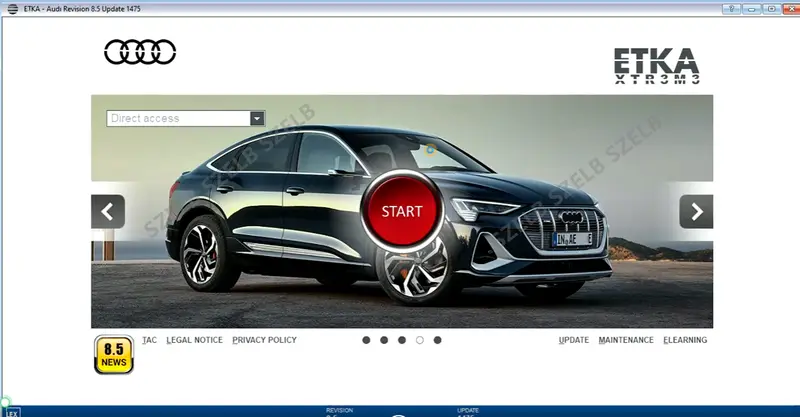 Newest ETKA 8.6+ Elsawin 6.0 Auto Repair Etka 8.6 Software Group Vehicles Electronic Parts Catalog For V/W+AU//DI+SE//AT+SKO//DA - Image 2