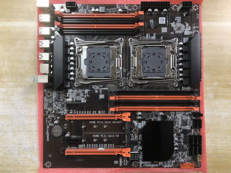Atermiter Dual X99 Motherboard With LGA2011-3 XEON E5 2699 V3 *2