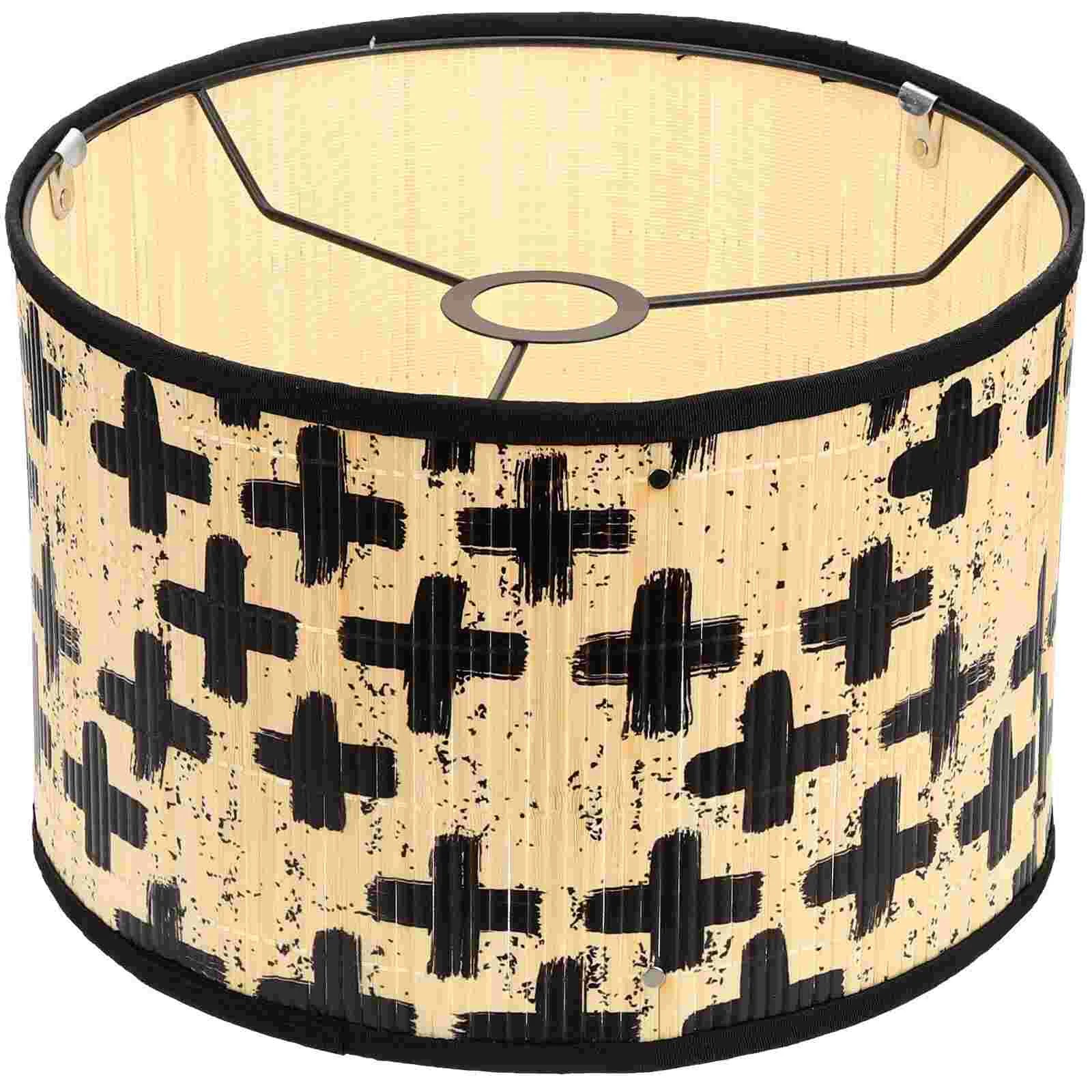 

Затеняющие лампы для подвесок, сменные настольные украшения, подвесные лампы, аксессуары из ротанга и бамбука