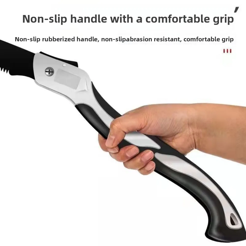 휴대용 접이식 손톱톱 정원 도구 다기능 야외 목공용 톱 정원 가꾸기 나무 전지가위 벌목용