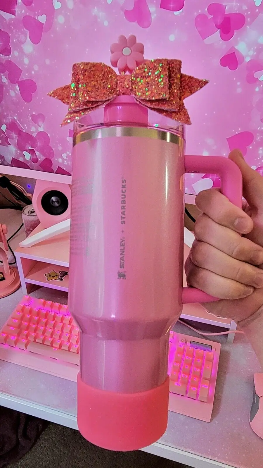 Stanley Quencher Һ ڵ, η ƿ  ܿ,  ӱ, Ŀ  , 30oz, 40oz, H2.0