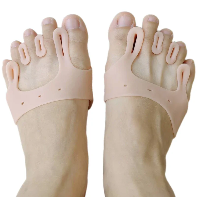 Breathable Gel Toe Separators And Forefoot Pads For Foot Pain_voghion.com