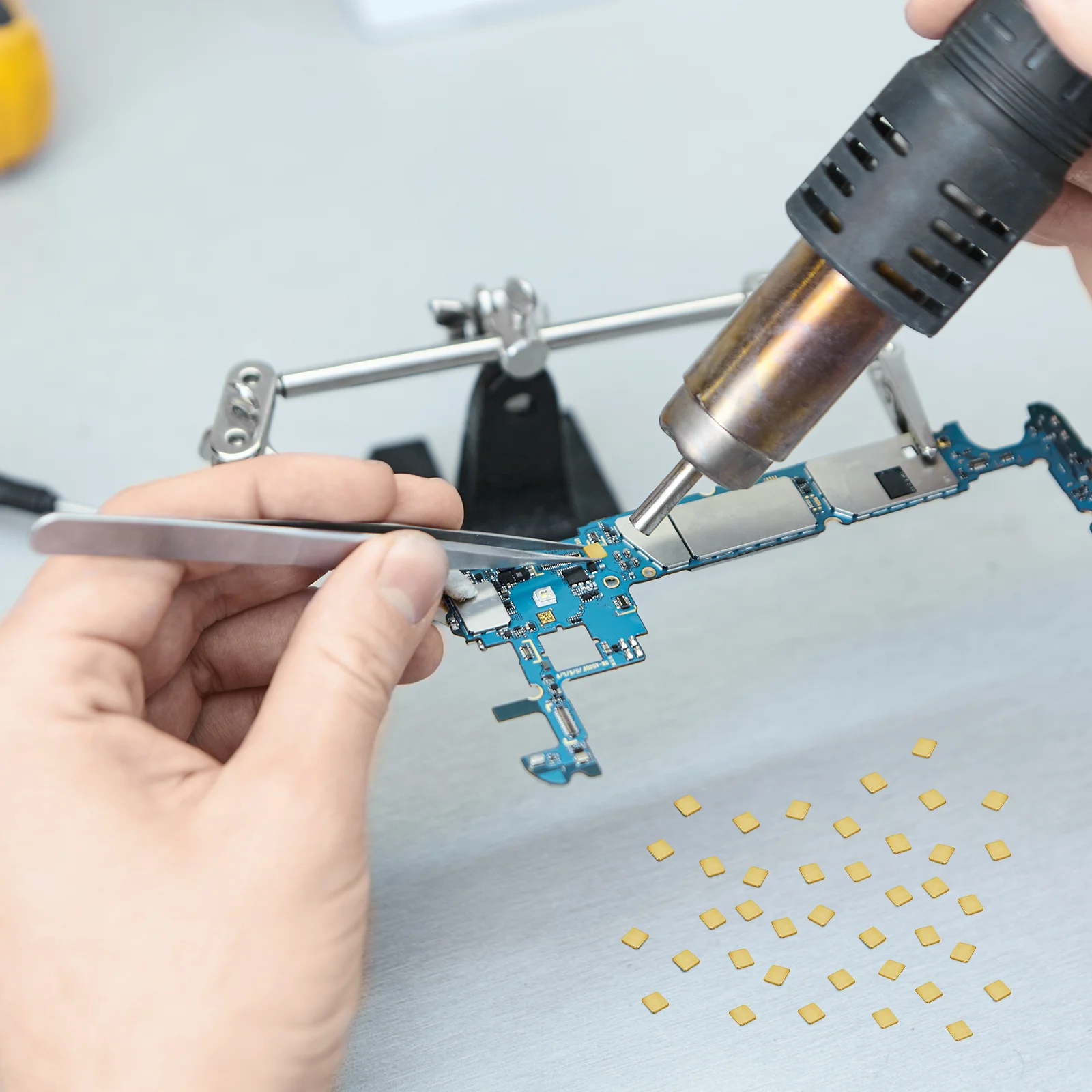 Solder Jewelry Supplies Gold Chip Solder Jewelry Precut Chips Solder Flux Ultra Tiny Medium Density Easy DIY