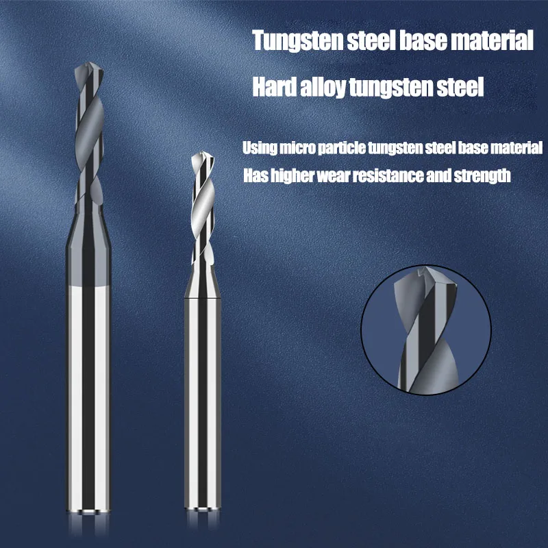 마이크로 솔리드 카바이드 드릴 비트, 정밀 미니 CNC 드릴링 도구, 홀 제작, 2.65mm 직경 4mm 금속강, 2.51  3.5mm