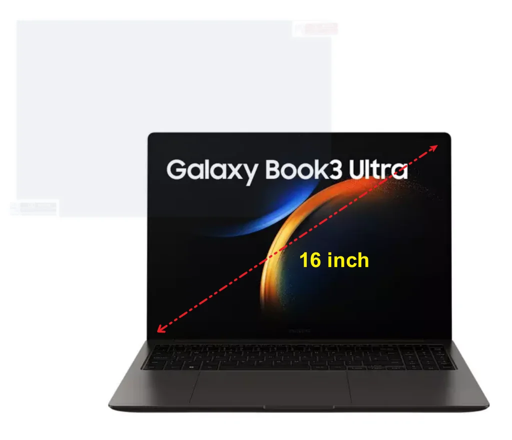 2 Pz/Lotto Pellicola Protettiva Morbida Opaca Per La Protezione Dello Schermo Per Samsung Galaxy Book 3 Ultra 16 Pollici/Samsung Galaxy Book 3 Pro 360